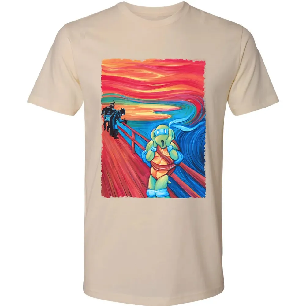 The Scream Ninja Turtle Premium Unisex T-shirt - 13