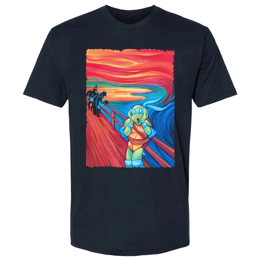 The Scream Ninja Turtle Premium Unisex T-shirt - 2