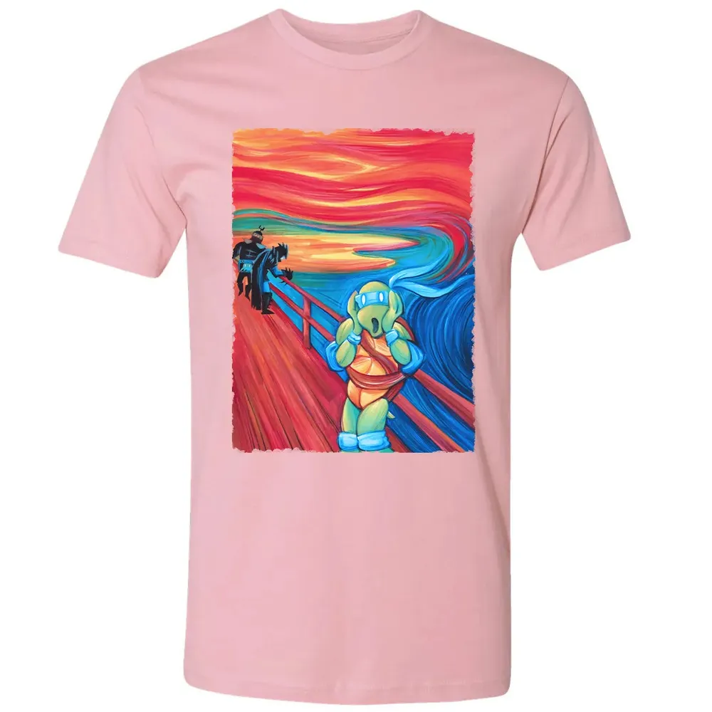 The Scream Ninja Turtle Premium Unisex T-shirt - 3
