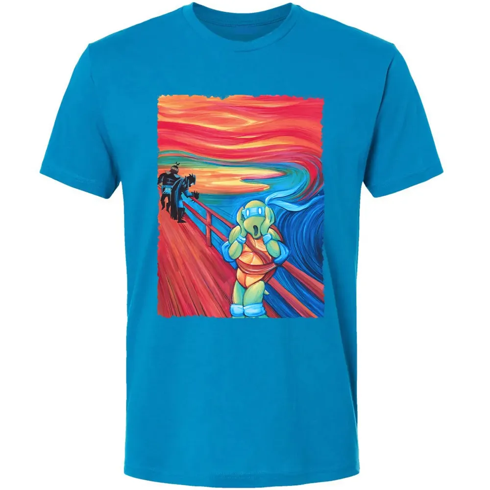 The Scream Ninja Turtle Premium Unisex T-shirt - 15