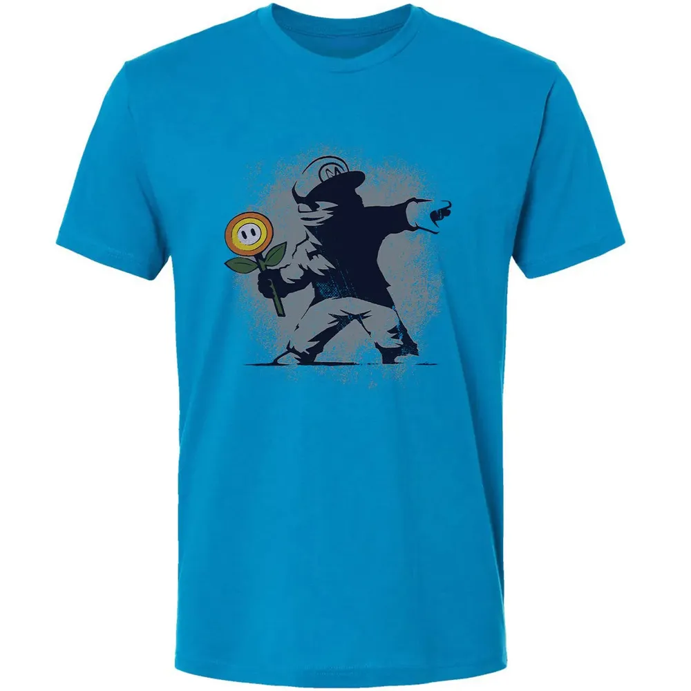 Banksy Mario Premium Unisex T-shirt - 4