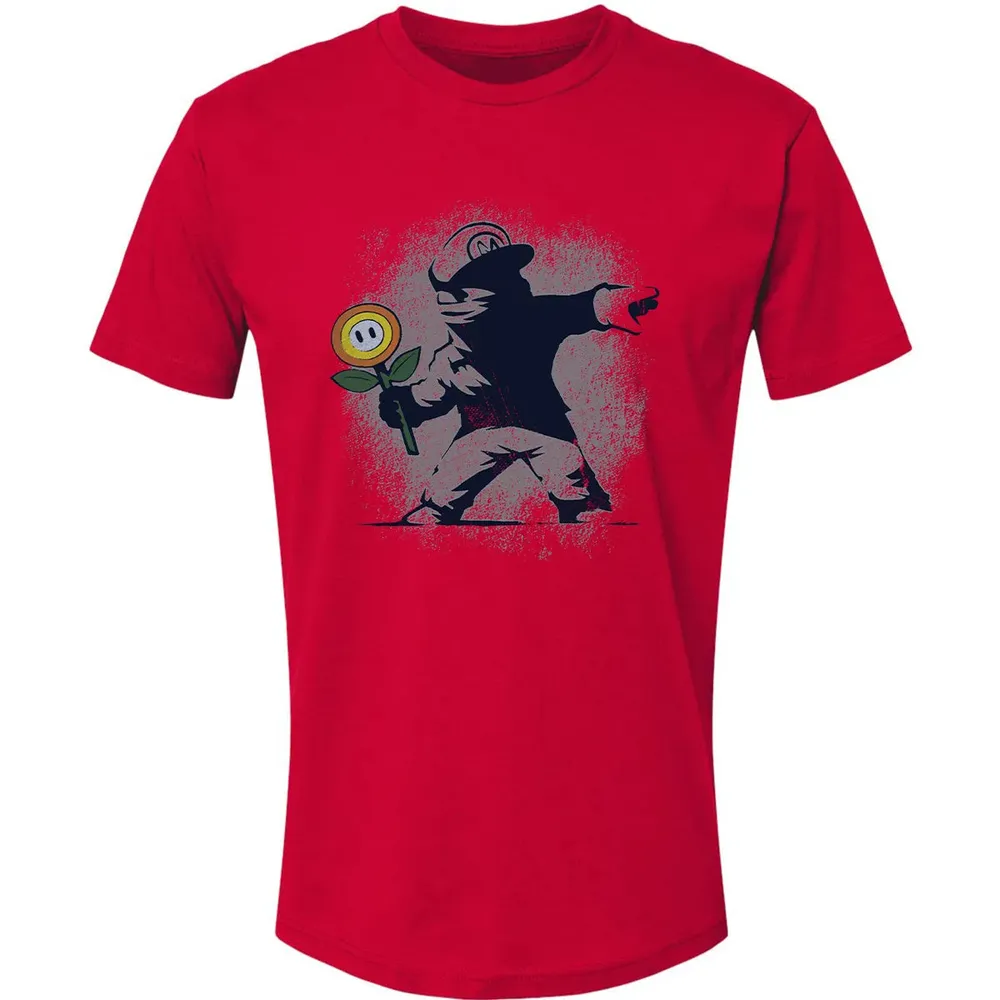 Banksy Mario Premium Unisex T-shirt - 6