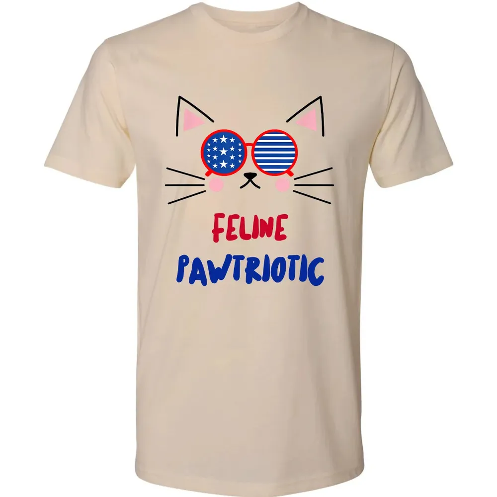 Feline Pawtriotic Premium Unisex T-shirt - 2
