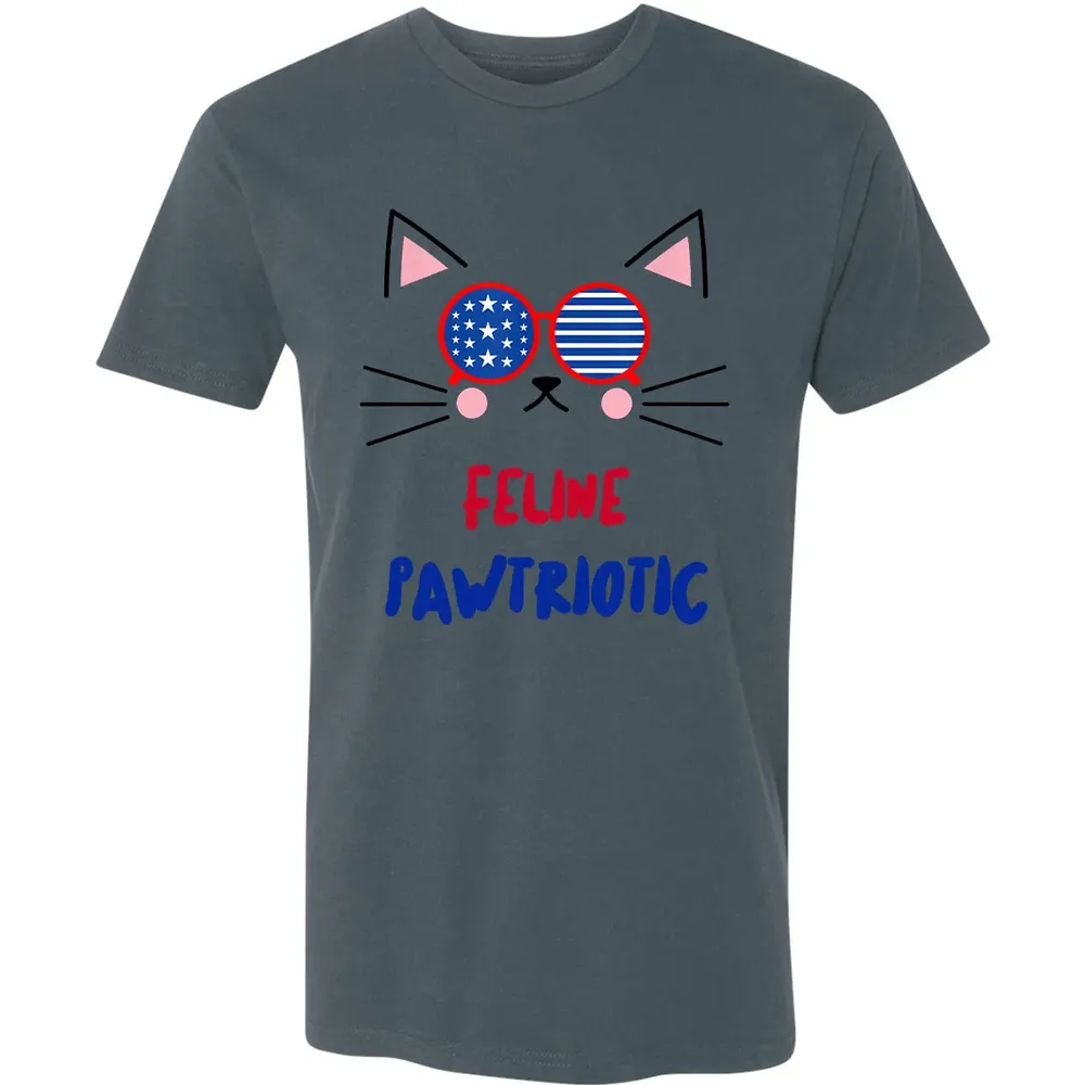 Feline Pawtriotic Premium Unisex T-shirt - 14