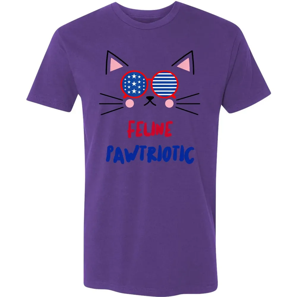 Feline Pawtriotic Premium Unisex T-shirt - 7