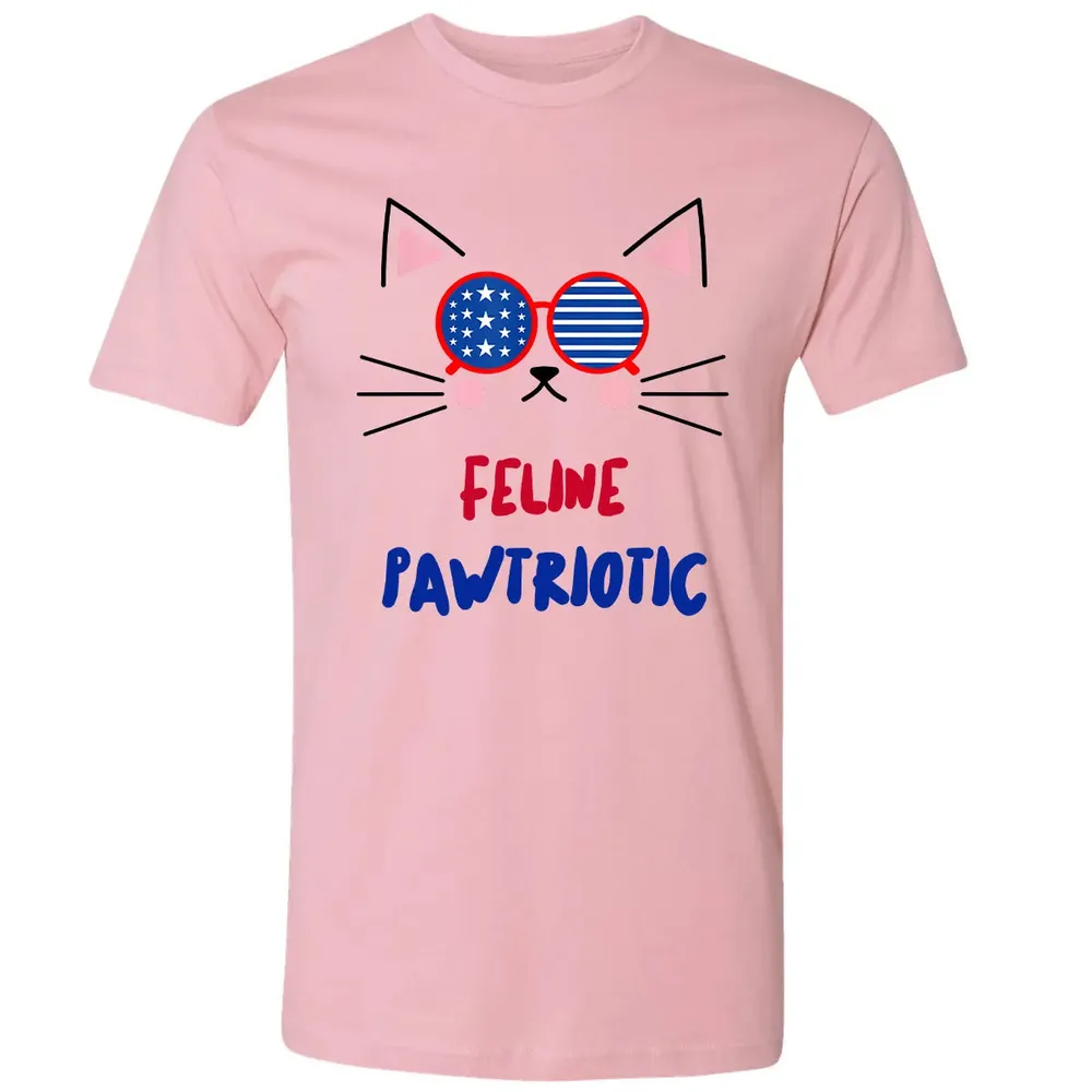 Feline Pawtriotic Premium Unisex T-shirt - 3