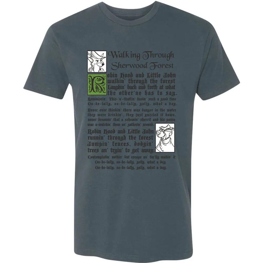 Walking Through Sherwood Forest Premium Unisex T-shirt - 14