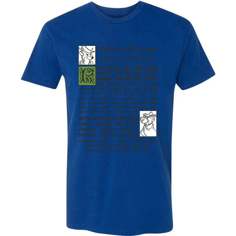 Walking Through Sherwood Forest Premium Unisex T-shirt - 10