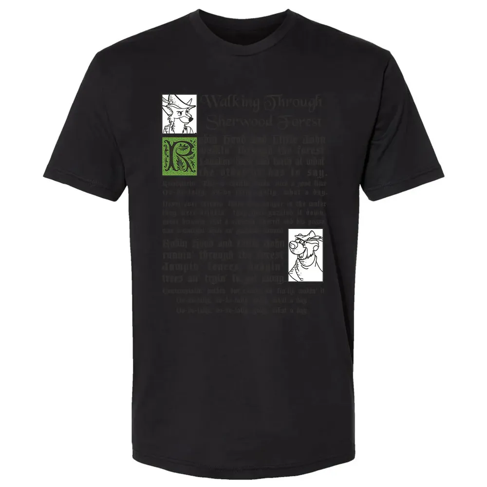 Walking Through Sherwood Forest Premium Unisex T-shirt - 15