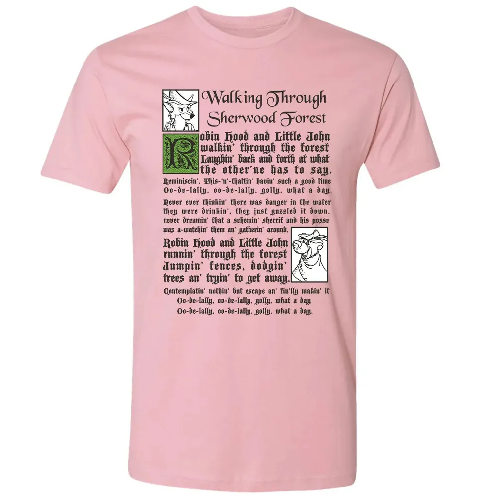 Walking Through Sherwood Forest Premium Unisex T-shirt - 3
