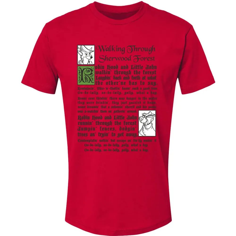 Walking Through Sherwood Forest Premium Unisex T-shirt - 6