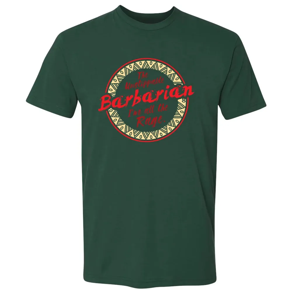 The Unstoppable Barbarian Premium Unisex T-shirt - 12