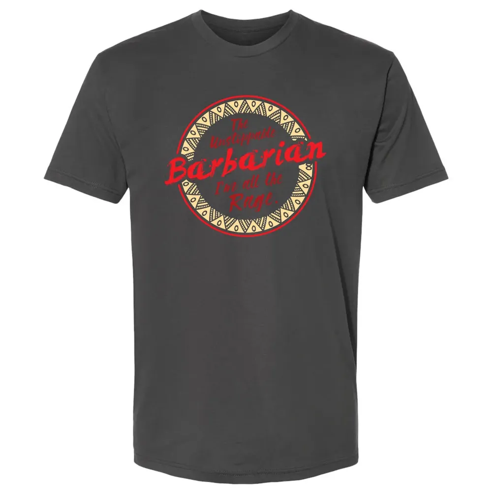 The Unstoppable Barbarian Premium Unisex T-shirt - 8