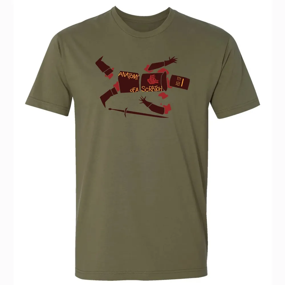 Anatomy of a Scratch Premium Unisex T-shirt - 5