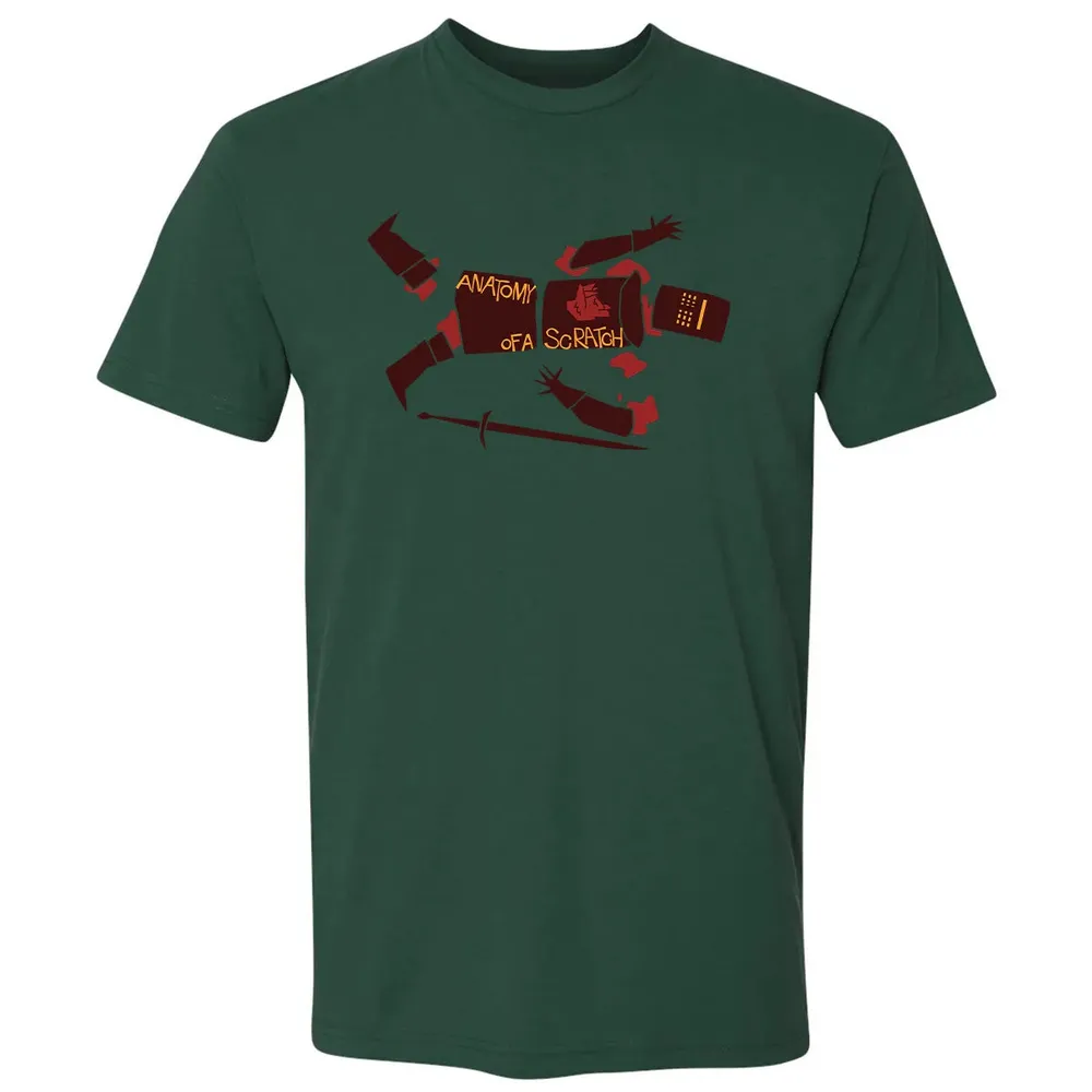 Anatomy of a Scratch Premium Unisex T-shirt - 12