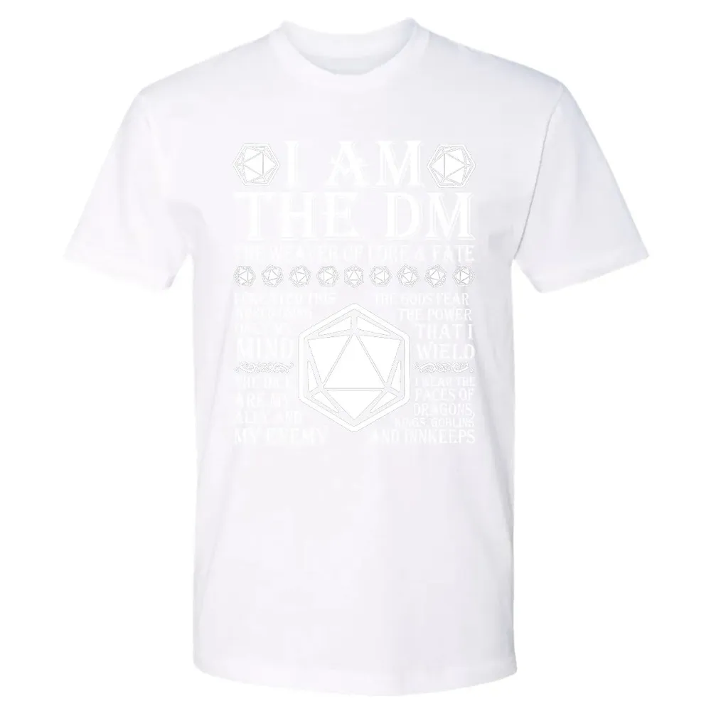 I Am The DM The Weaver Of Lore And Fate Premium Unisex T-shirt - 4