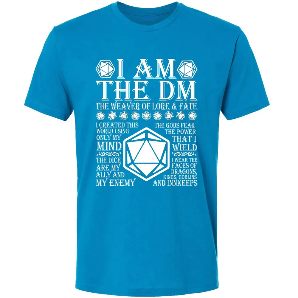 I Am The DM The Weaver Of Lore And Fate Premium Unisex T-shirt - 15