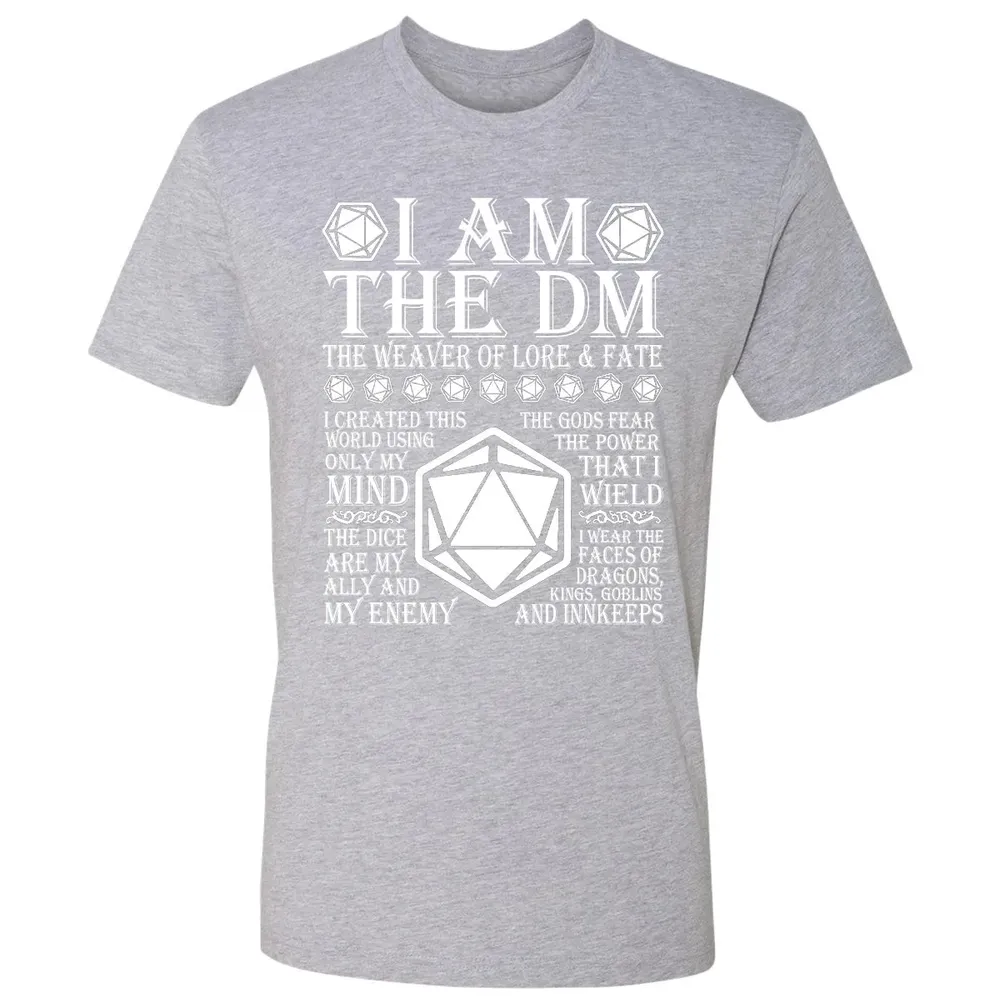 I Am The DM The Weaver Of Lore And Fate Premium Unisex T-shirt - 9