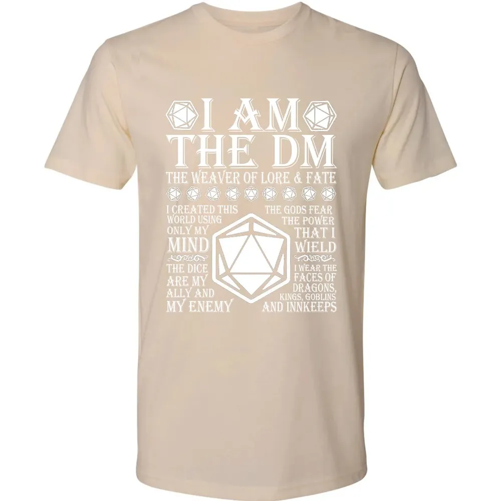 I Am The DM The Weaver Of Lore And Fate Premium Unisex T-shirt - 13