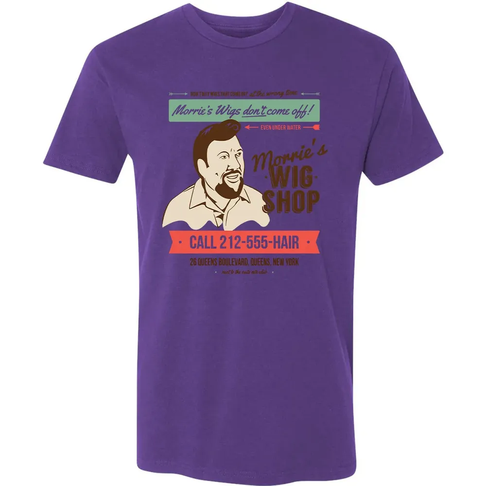 Morrie's Wigs don't come off Premium Unisex T-shirt - 7
