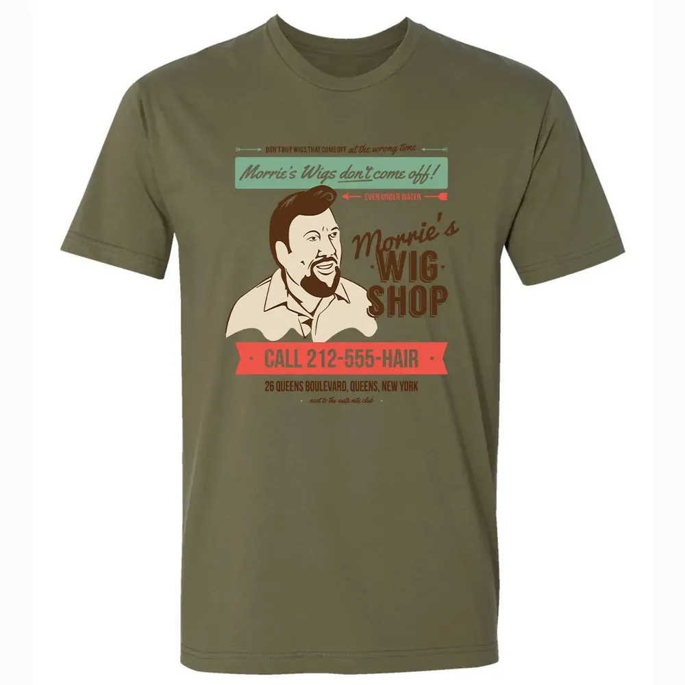 Morrie's Wigs don't come off Premium Unisex T-shirt - 5
