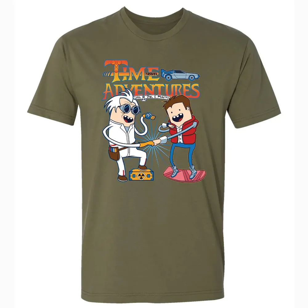 Time Travel Adventures Premium Unisex T-shirt - 5