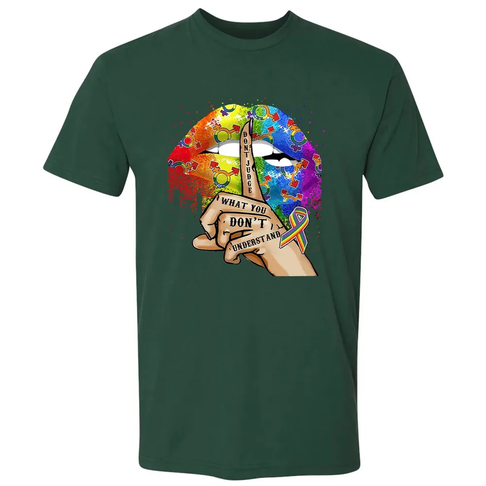 Don't Judge What You Don't Understand Premium Unisex T-shirt - 12