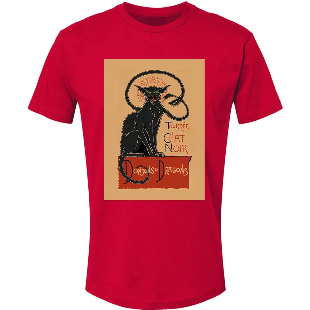Tournee Du Chat Noir Poster Premium Unisex T-shirt - 6