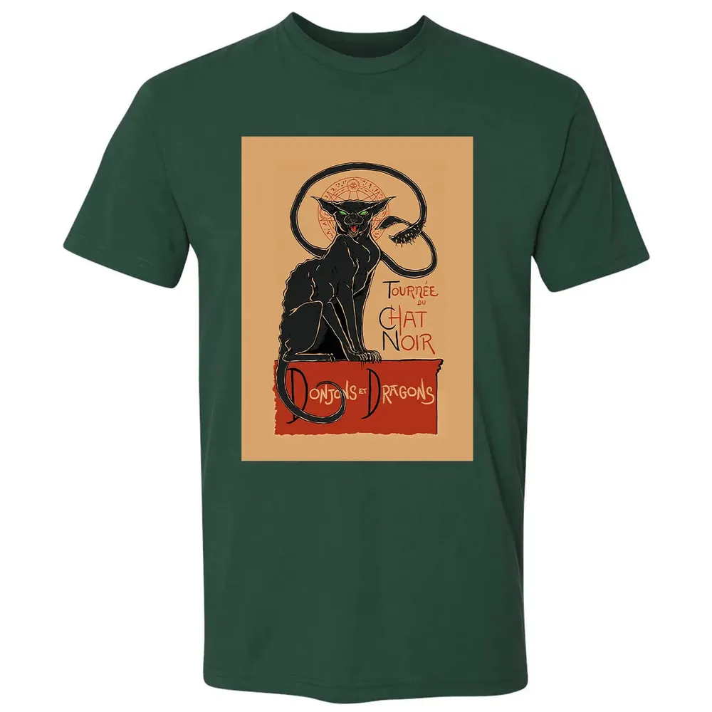 Tournee Du Chat Noir Poster Premium Unisex T-shirt - 12