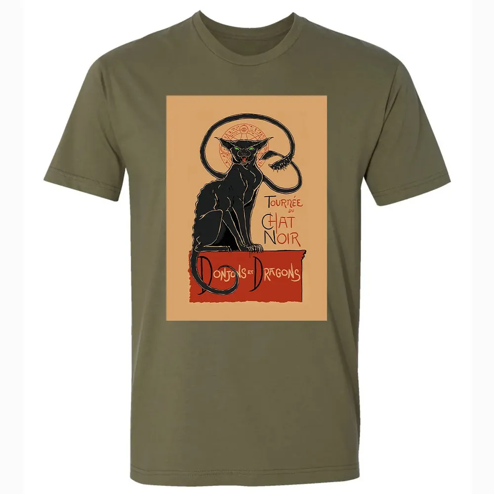 Tournee Du Chat Noir Poster Premium Unisex T-shirt - 5