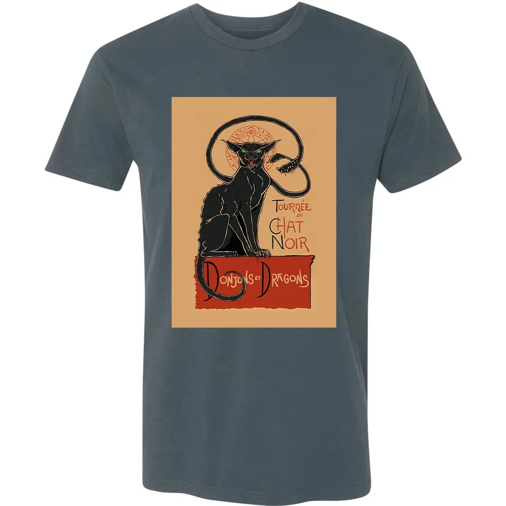 Tournee Du Chat Noir Poster Premium Unisex T-shirt - 14