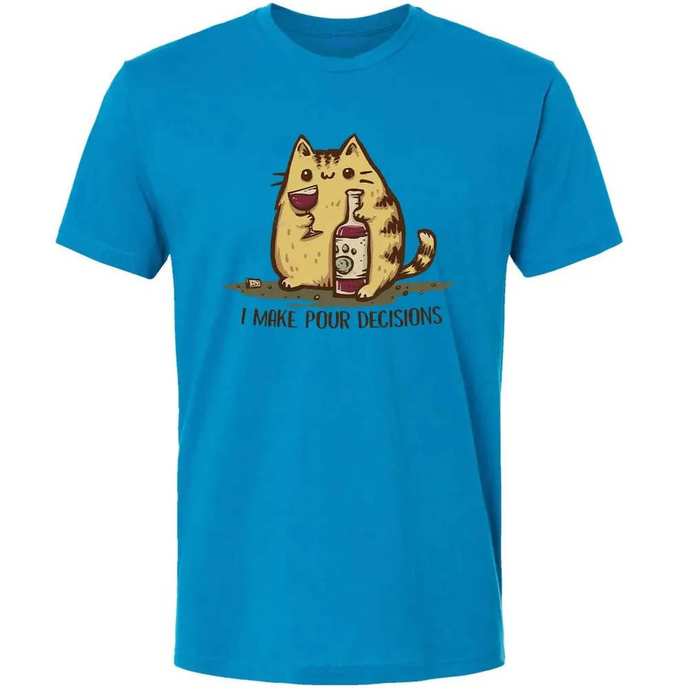 Pour Decisions Premium Unisex T-shirt - 4