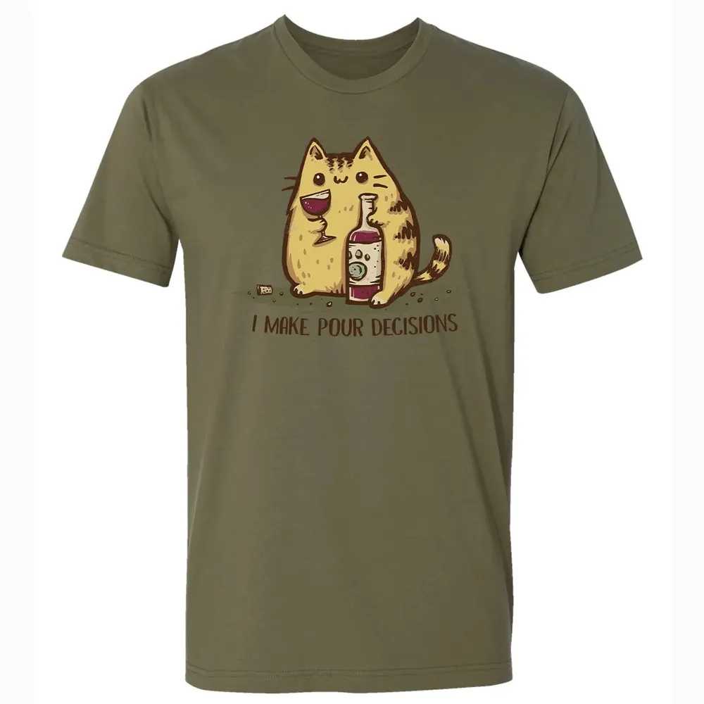 Pour Decisions Premium Unisex T-shirt - 5