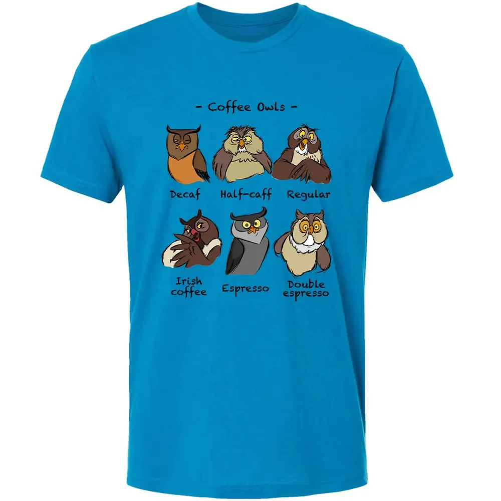 Coffee Owls Premium Unisex T-shirt - 4