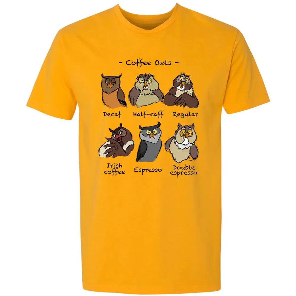 Coffee Owls Premium Unisex T-shirt - 11
