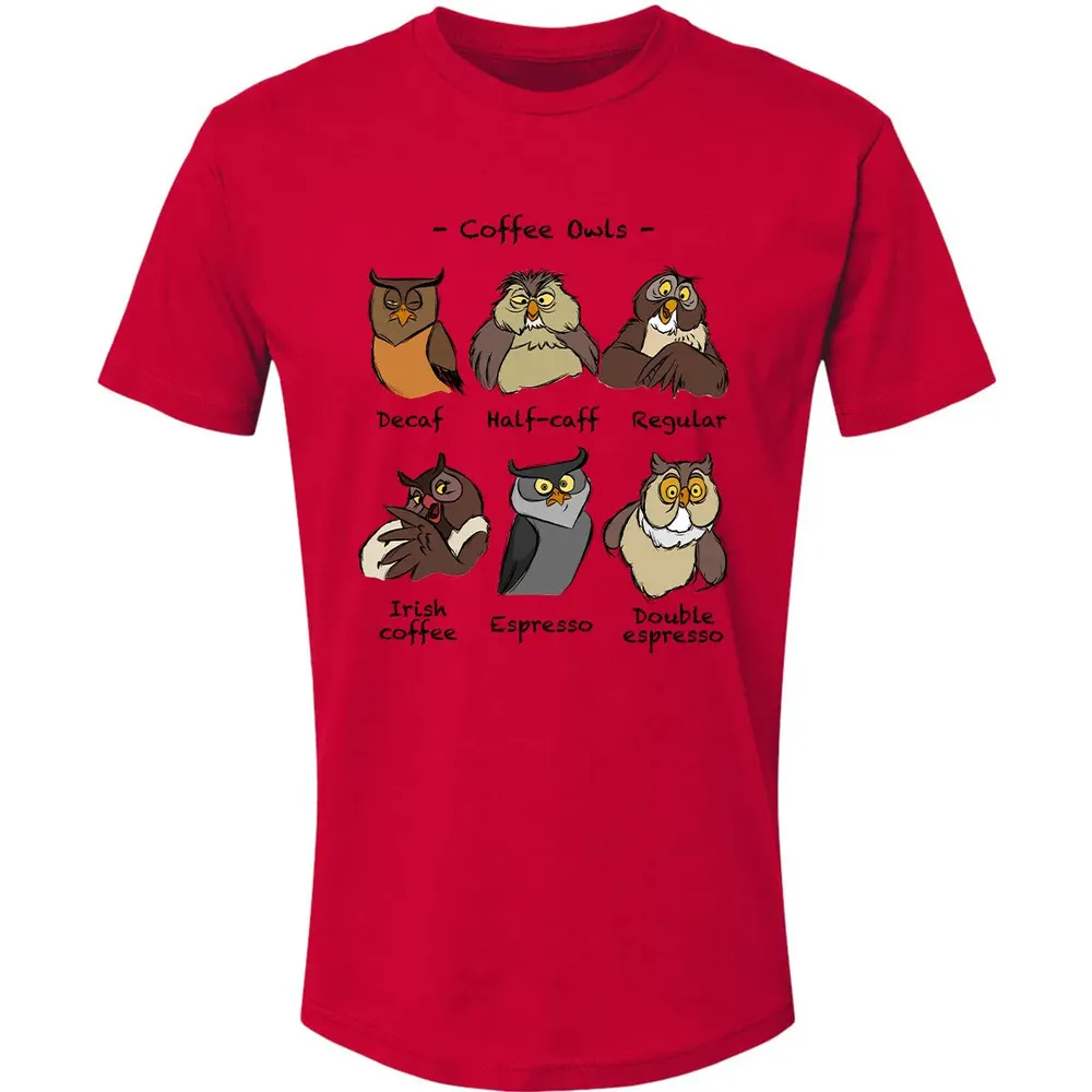 Coffee Owls Premium Unisex T-shirt - 6