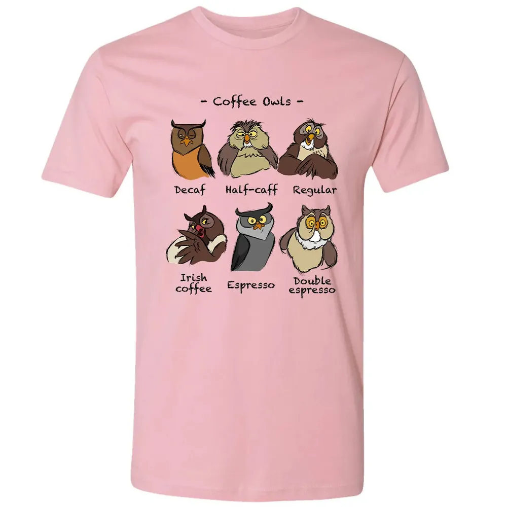 Coffee Owls Premium Unisex T-shirt - 3