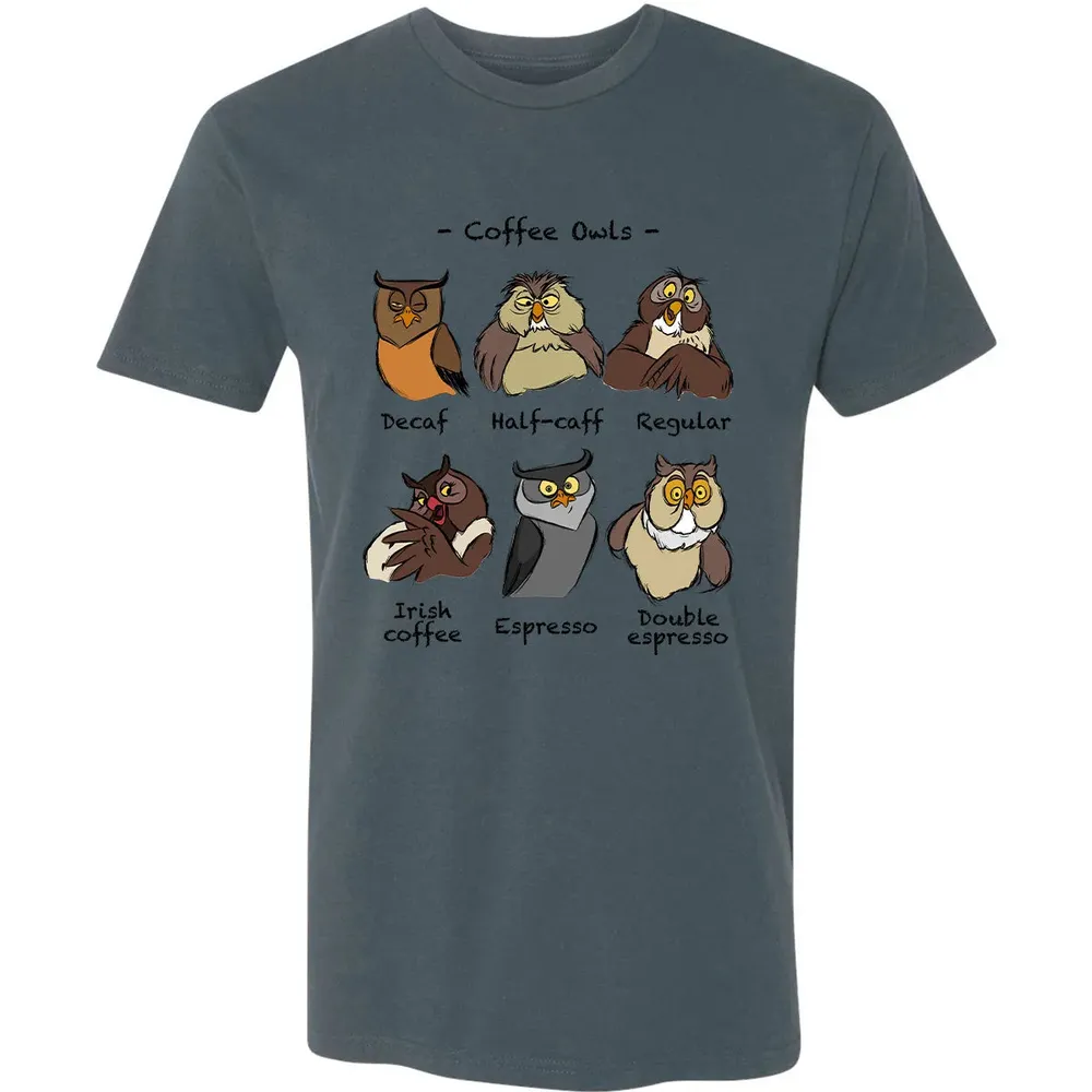 Coffee Owls Premium Unisex T-shirt - 14