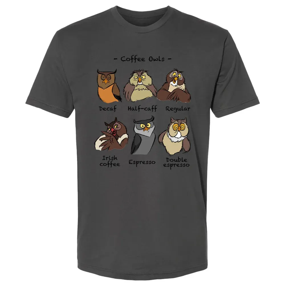 Coffee Owls Premium Unisex T-shirt - 8