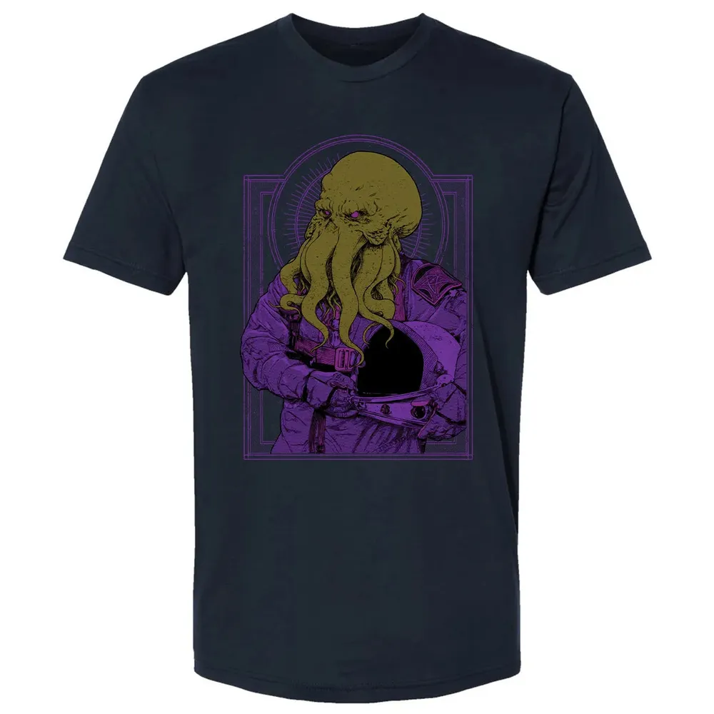 Astronaut Cthulhu Premium Unisex T-shirt - 2