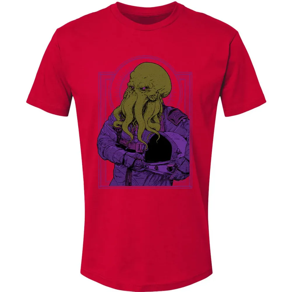 Astronaut Cthulhu Premium Unisex T-shirt - 6