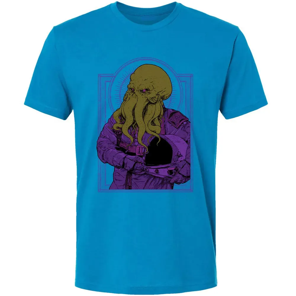 Astronaut Cthulhu Premium Unisex T-shirt - 15