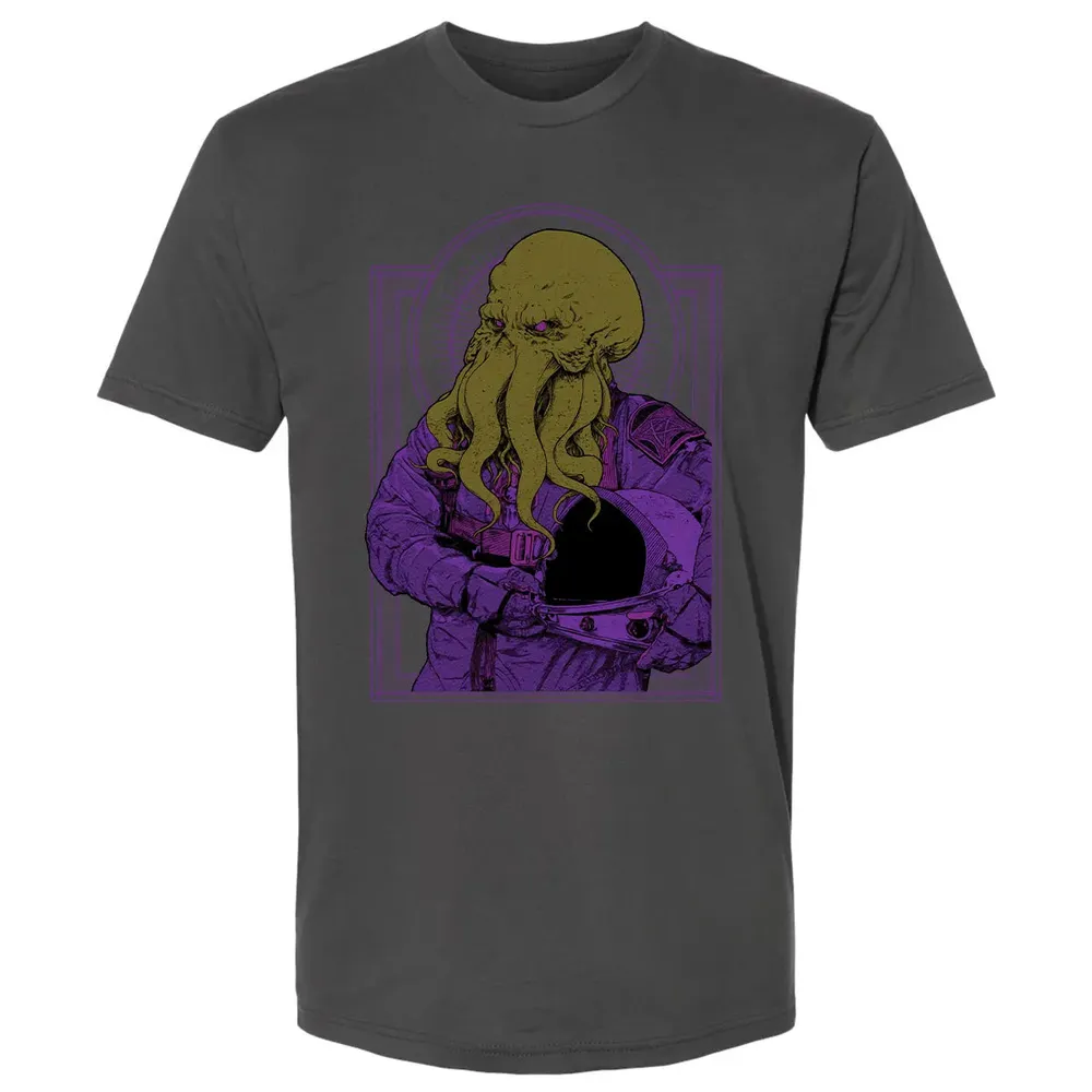 Astronaut Cthulhu Premium Unisex T-shirt - 8
