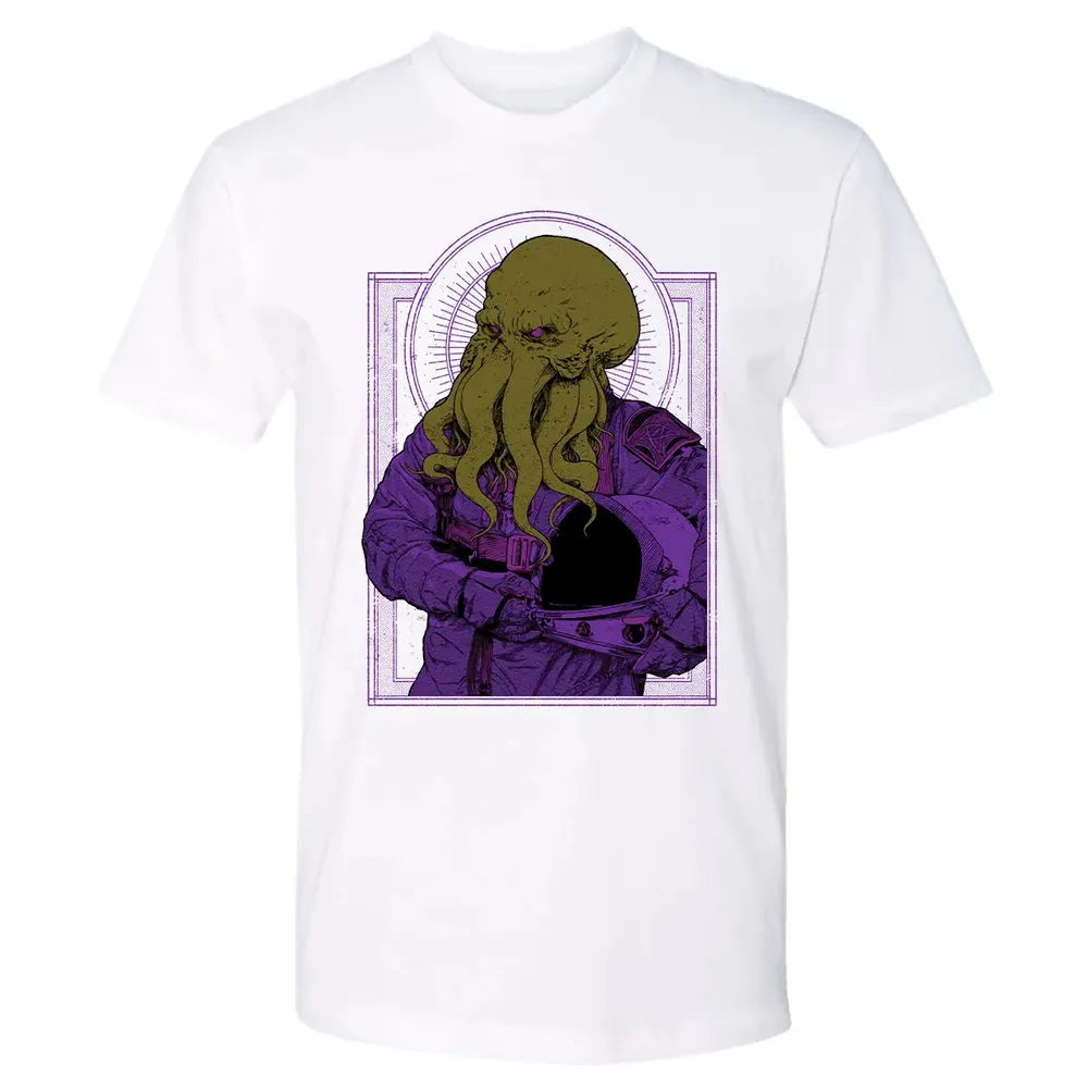 Astronaut Cthulhu Premium Unisex T-shirt - 4