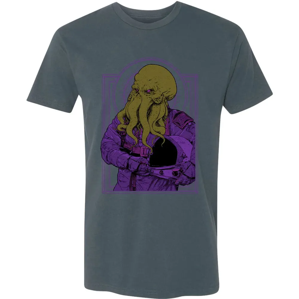Astronaut Cthulhu Premium Unisex T-shirt - 14