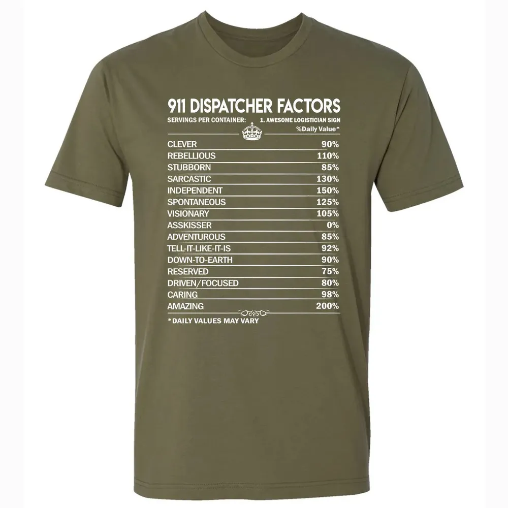 911 Dispatcher Premium Unisex T-shirt - 5