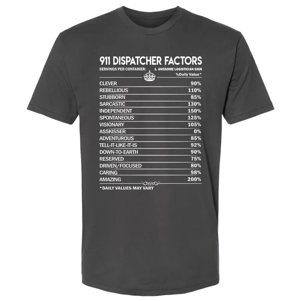911 Dispatcher Premium Unisex T-shirt - 8