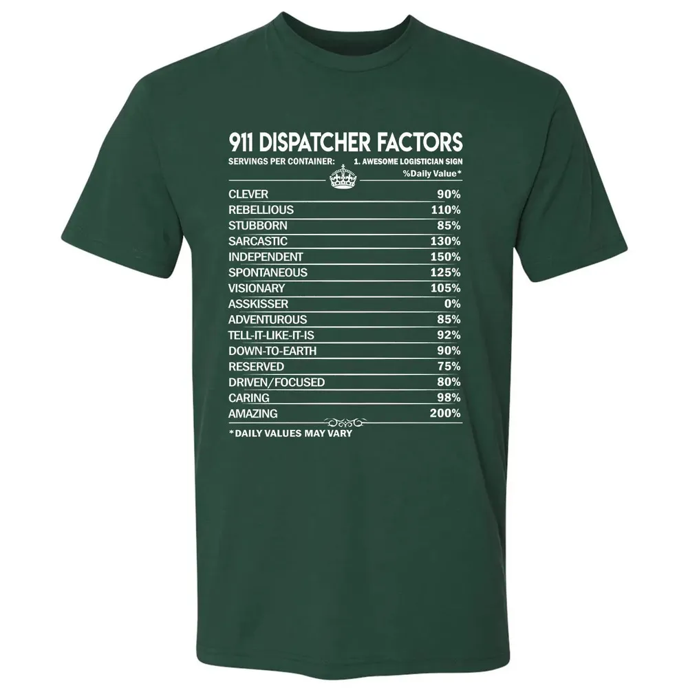 911 Dispatcher Premium Unisex T-shirt - 12