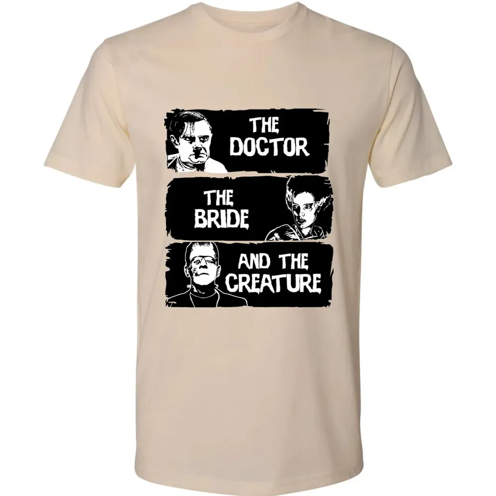 The doctor, the bride and the creature Premium Unisex T-shirt - 2