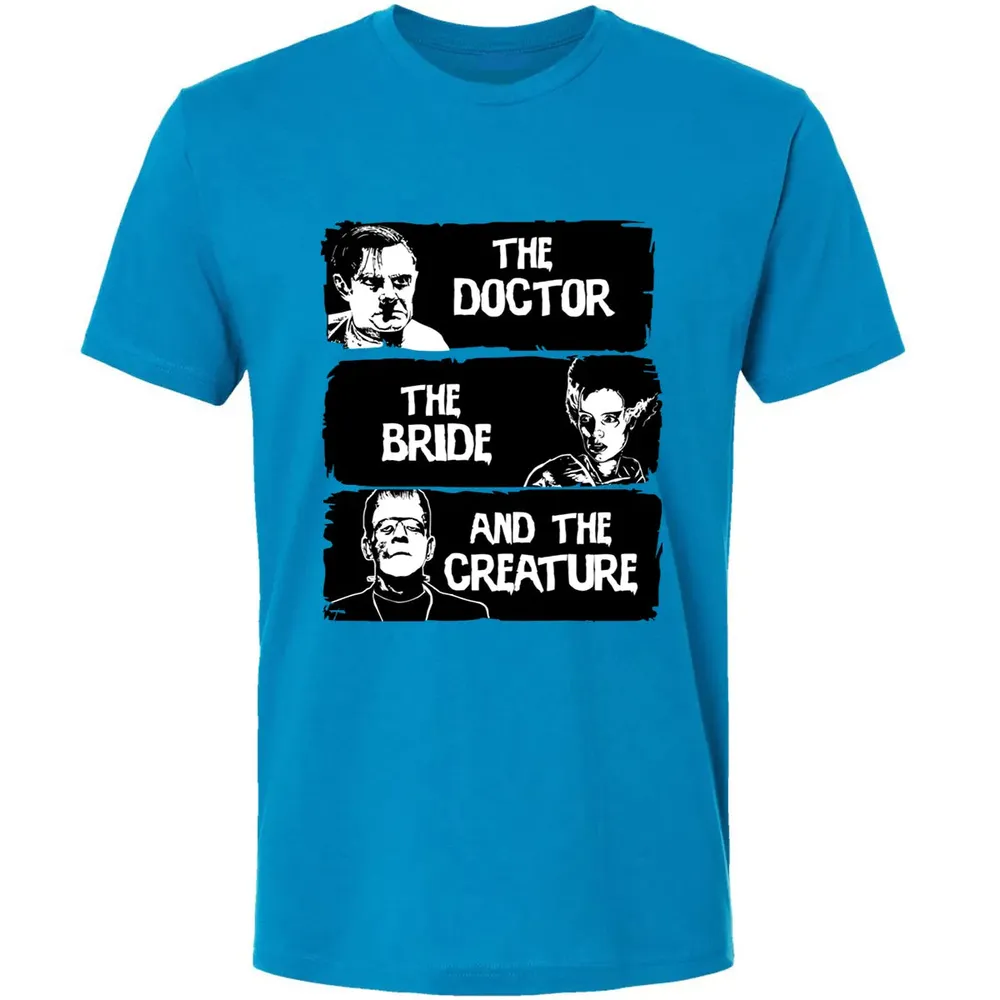 The doctor, the bride and the creature Premium Unisex T-shirt - 4